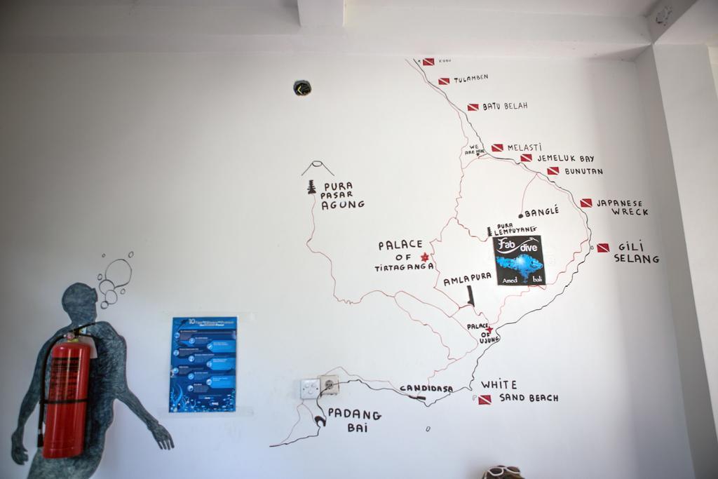 Bali Fab Dive Center Hostel Amed  Ruang foto