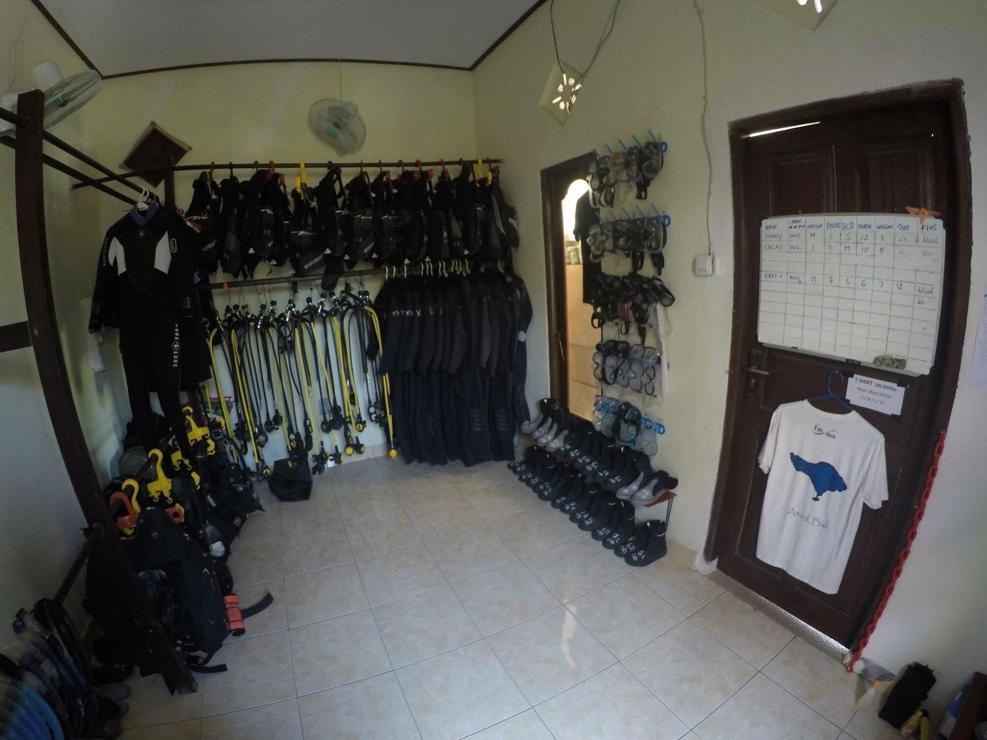 Bali Fab Dive Center Hostel Amed  Bagian luar foto