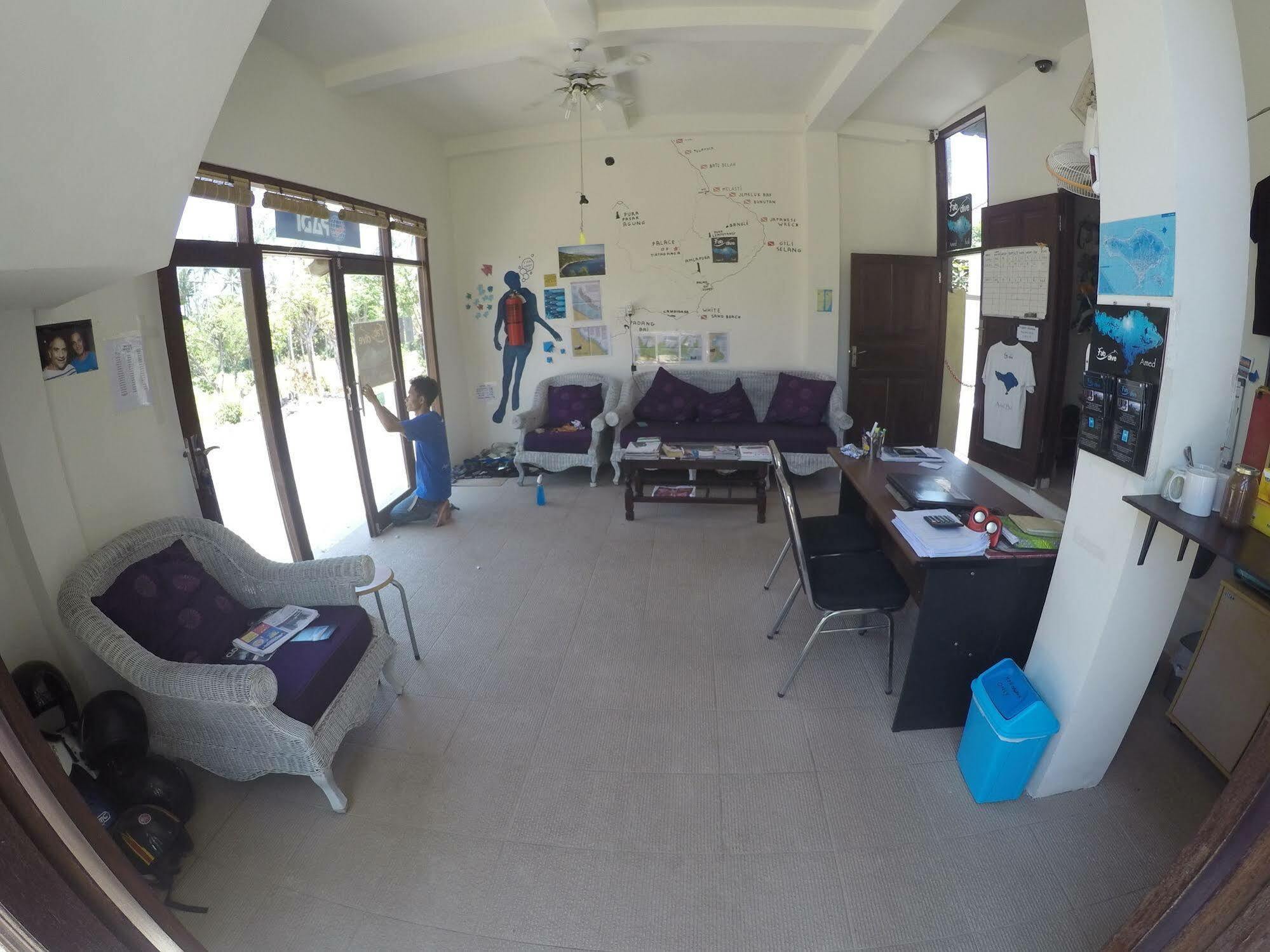 Bali Fab Dive Center Hostel Amed  Bagian luar foto